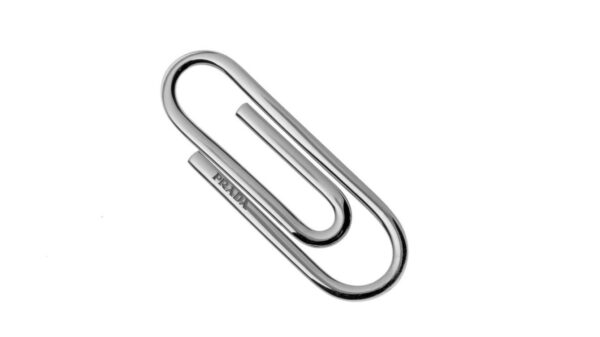 clips plata, prada